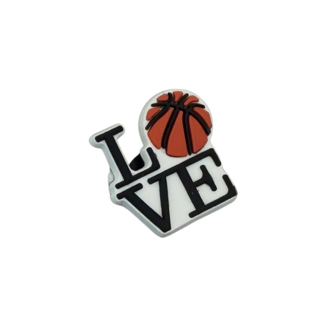Basketball Love Hibbitz Charm