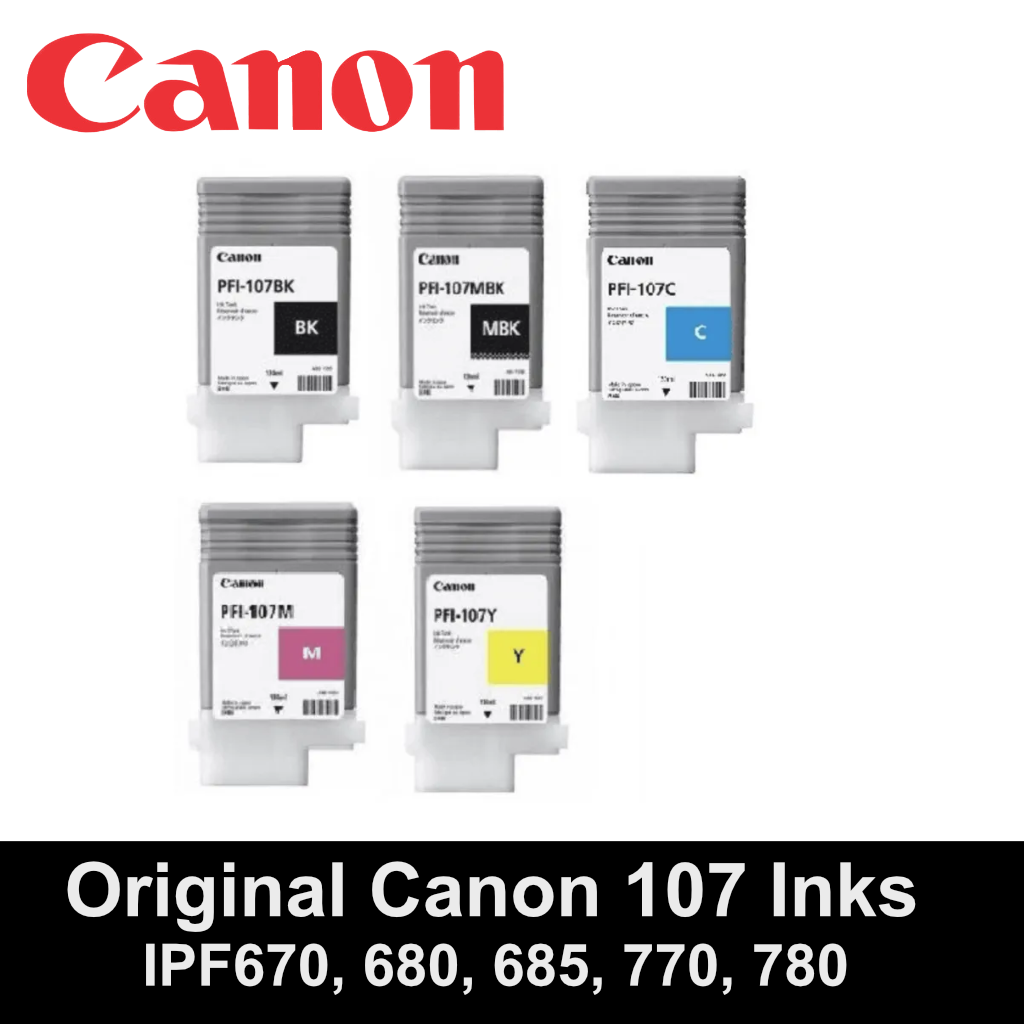 キャノン インク PFI-107 4個セット Canon PFI-107MBK PFI-107BK 4個セット