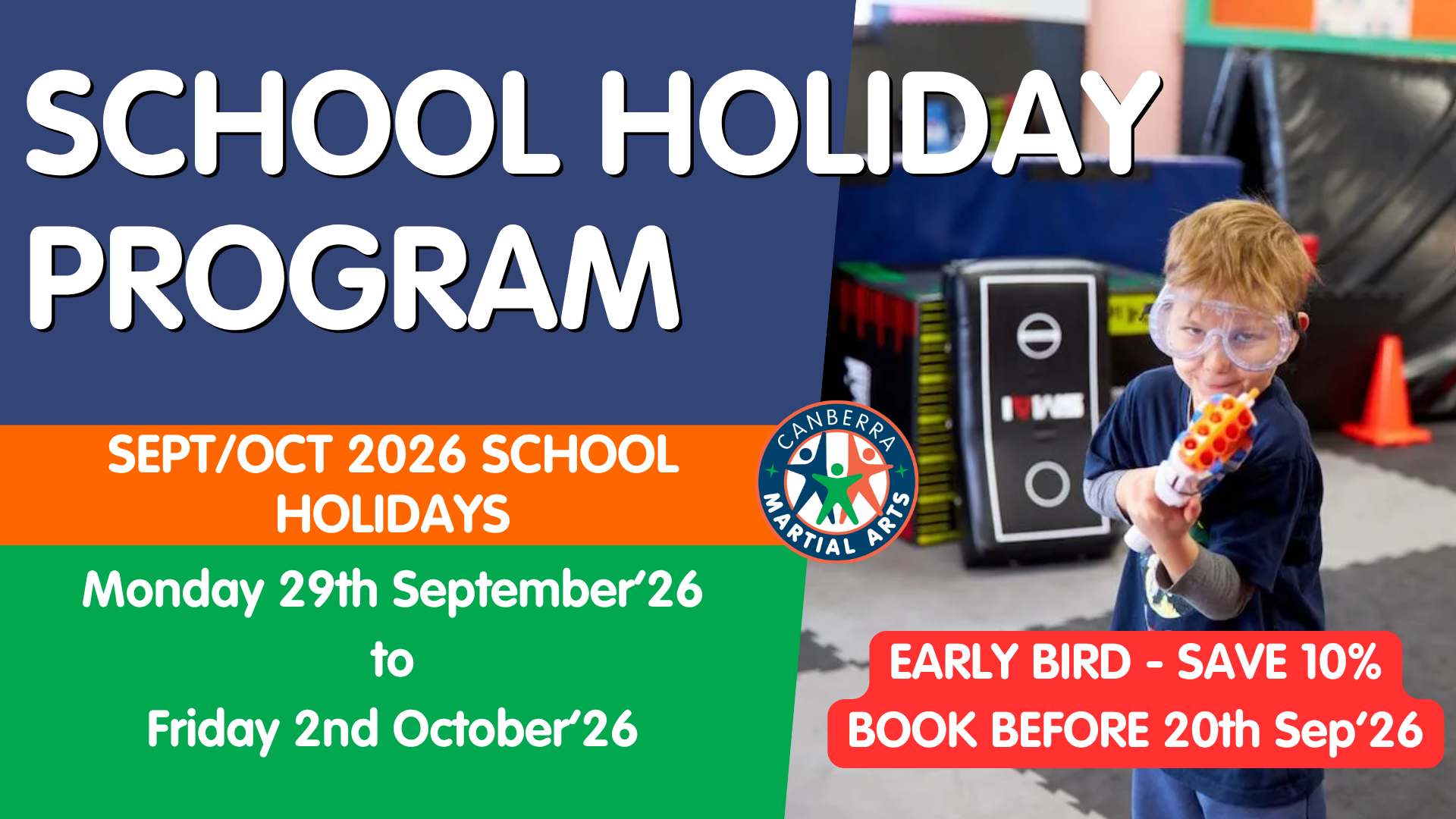 Kids School Holiday Programs in Canberra