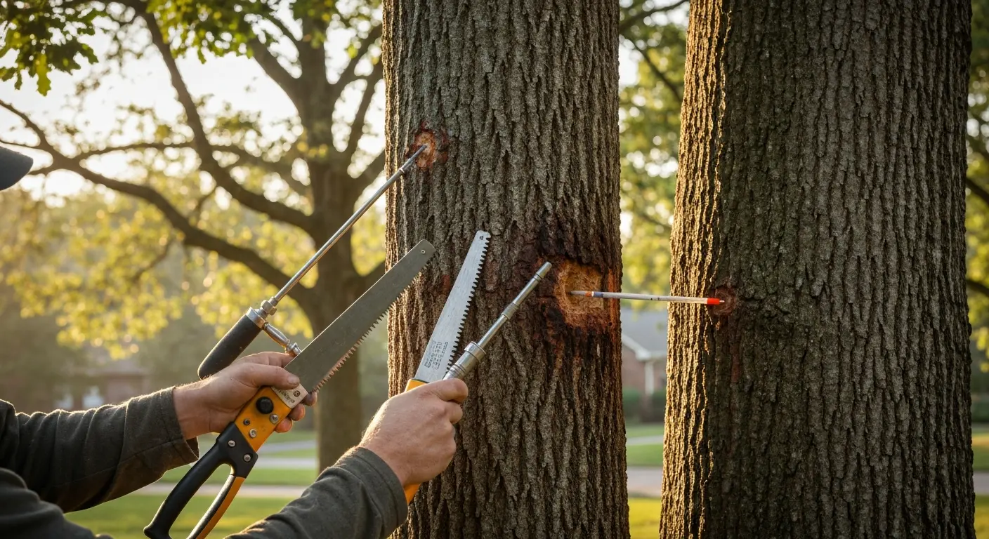 Oak wilt prevention