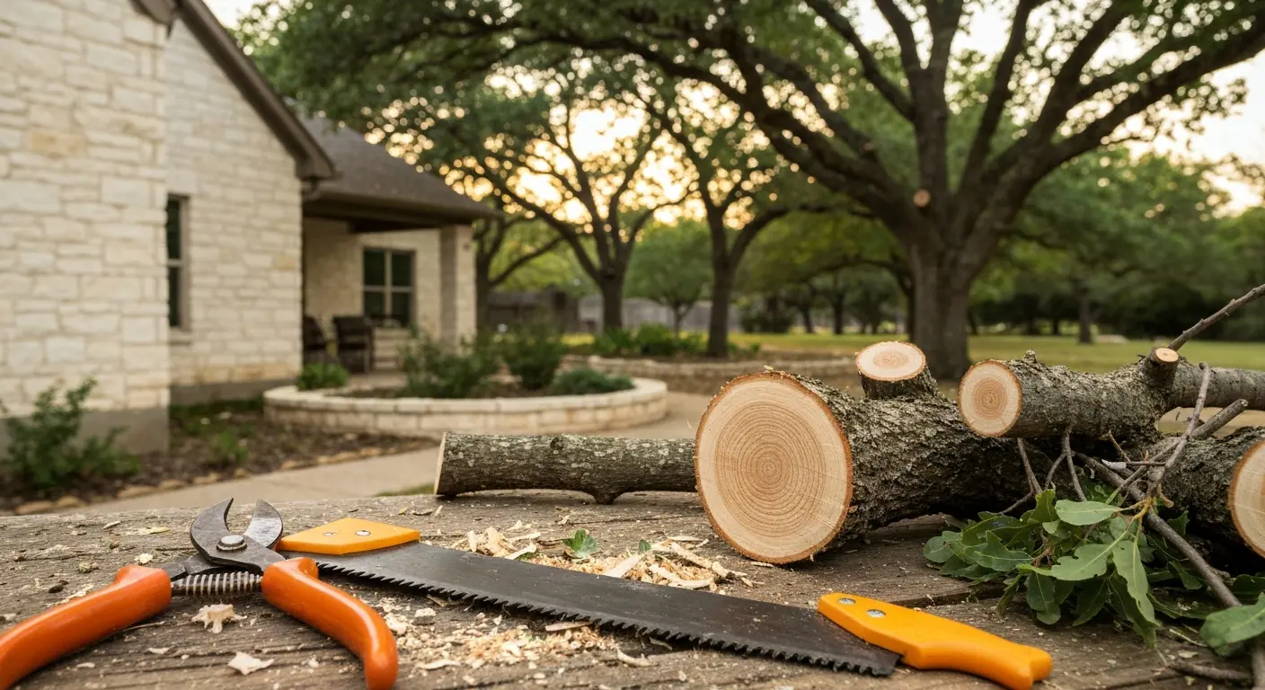 Tree trimming service
