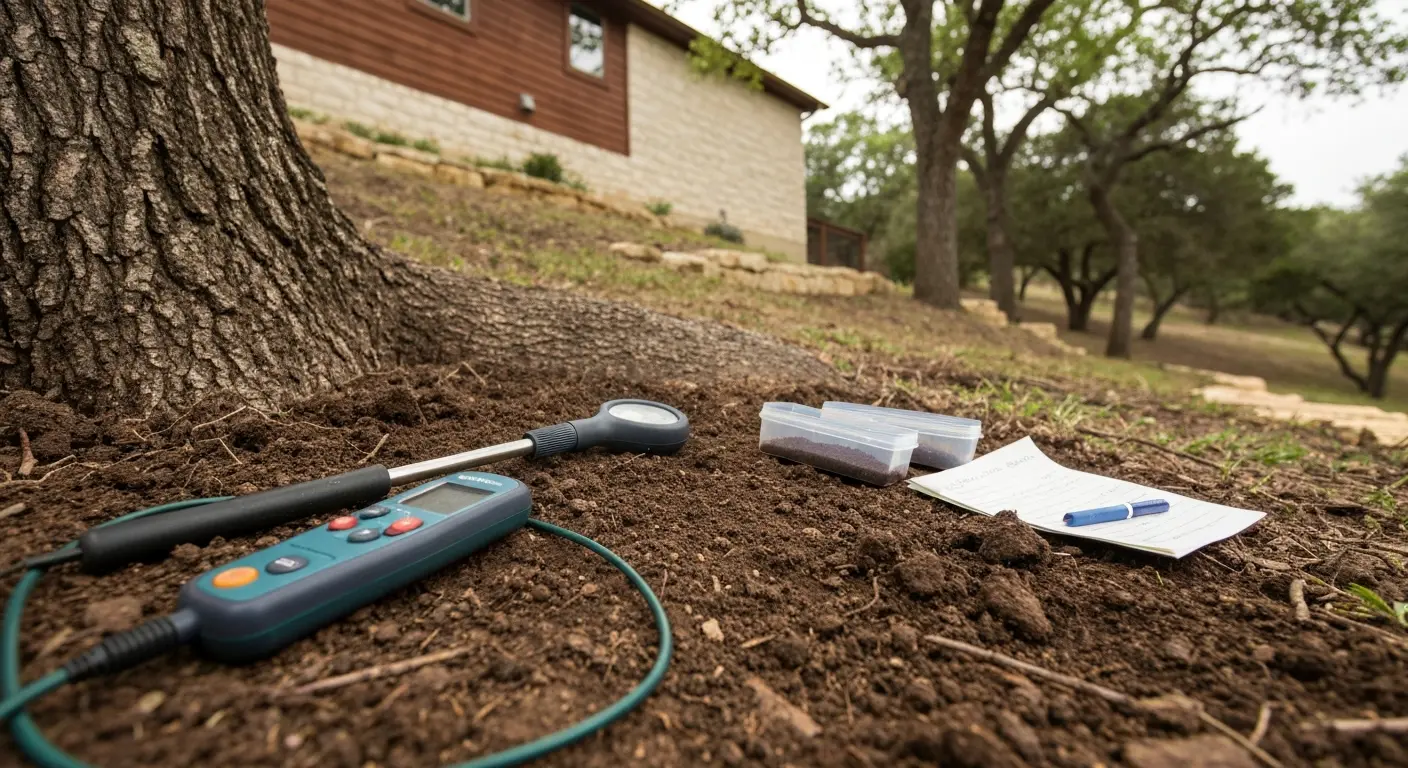 Arborist soil assessment