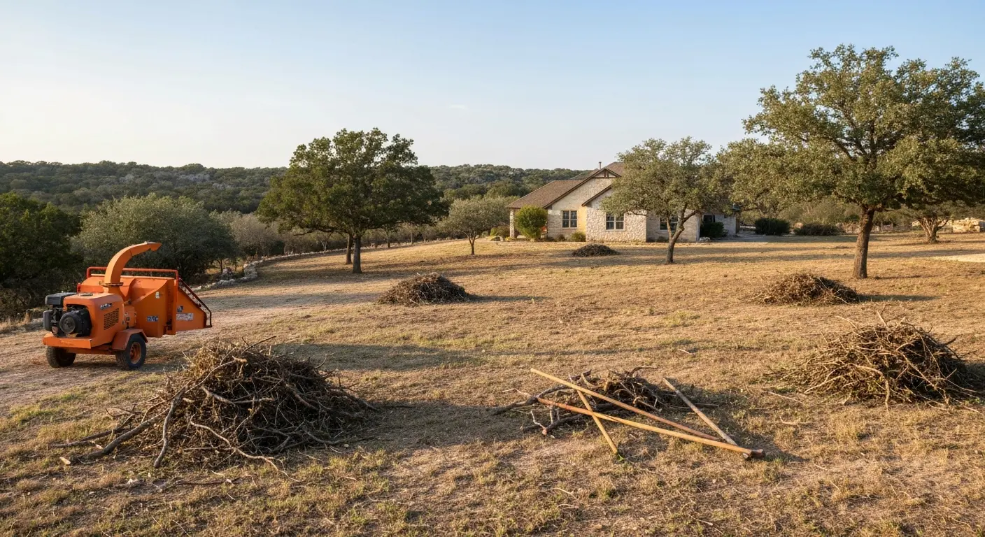 Brush clearing