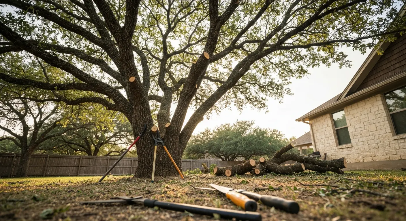 Tree trimming service