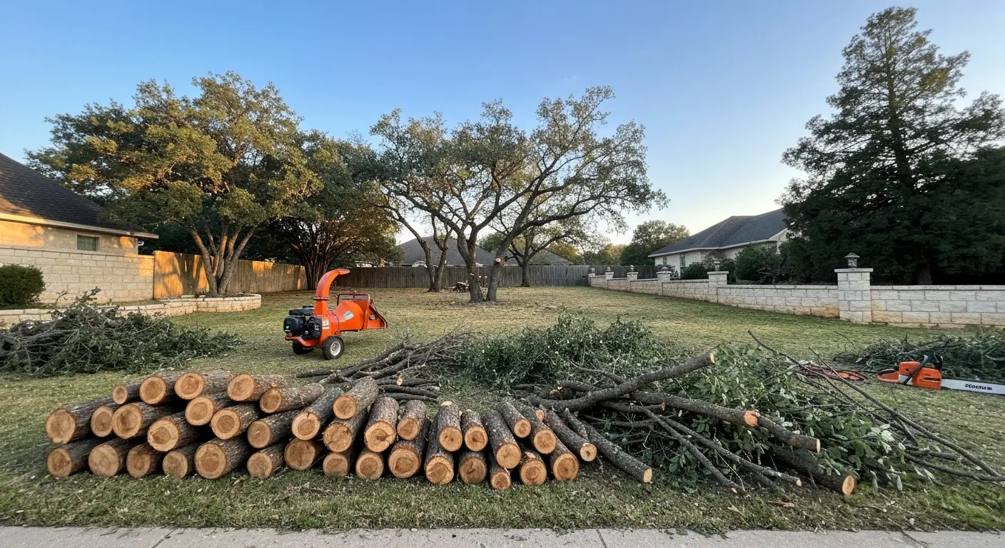 Emergency tree cleanup