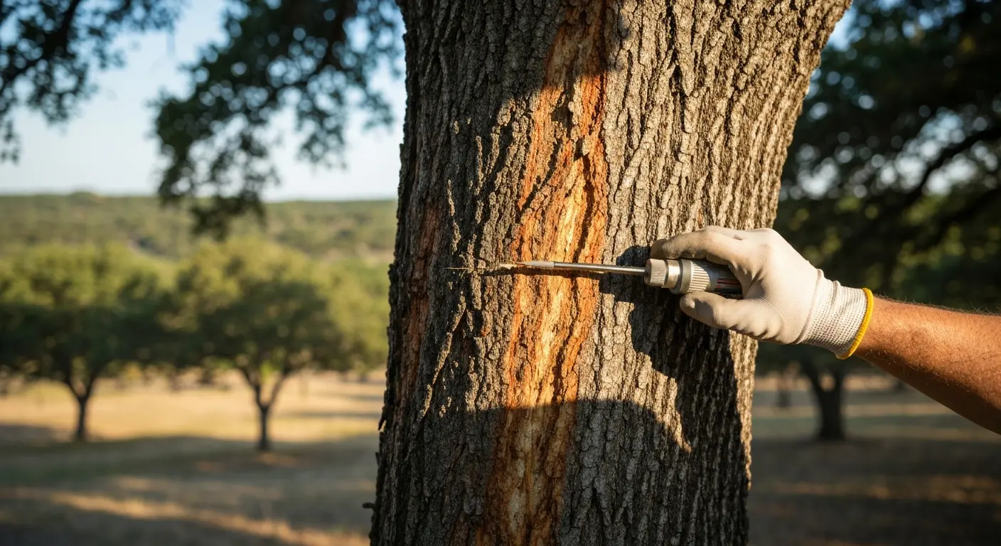 Oak wilt prevention