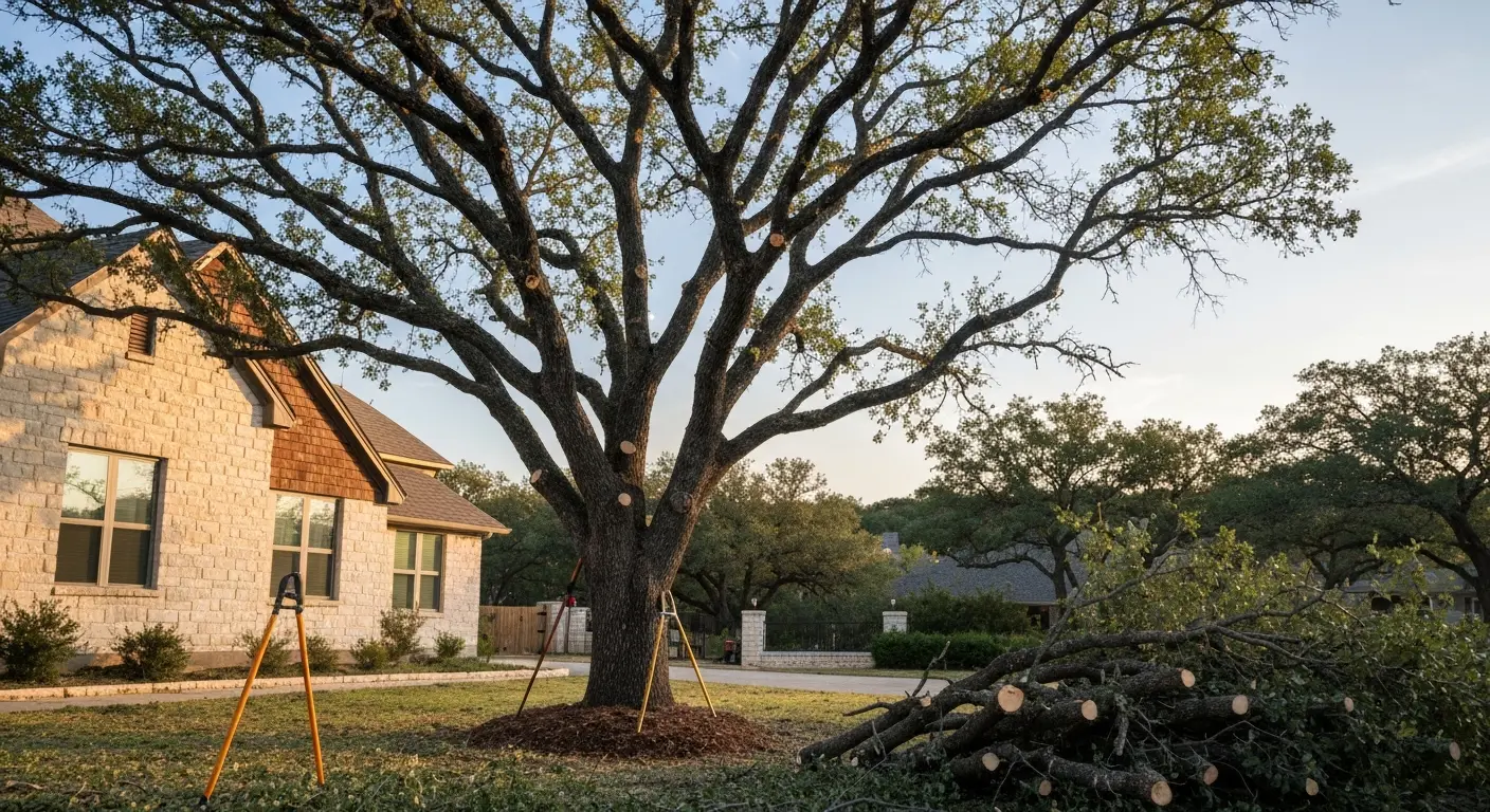 Tree trimming service
