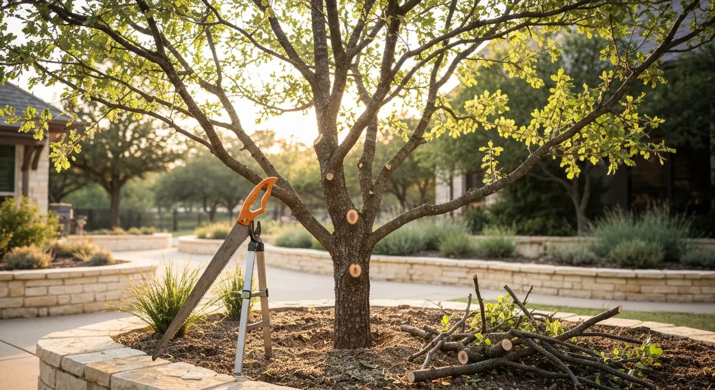 Young tree structural pruning