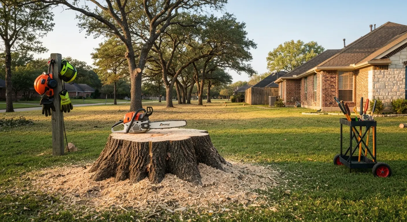 Tree removal in Cedar Park