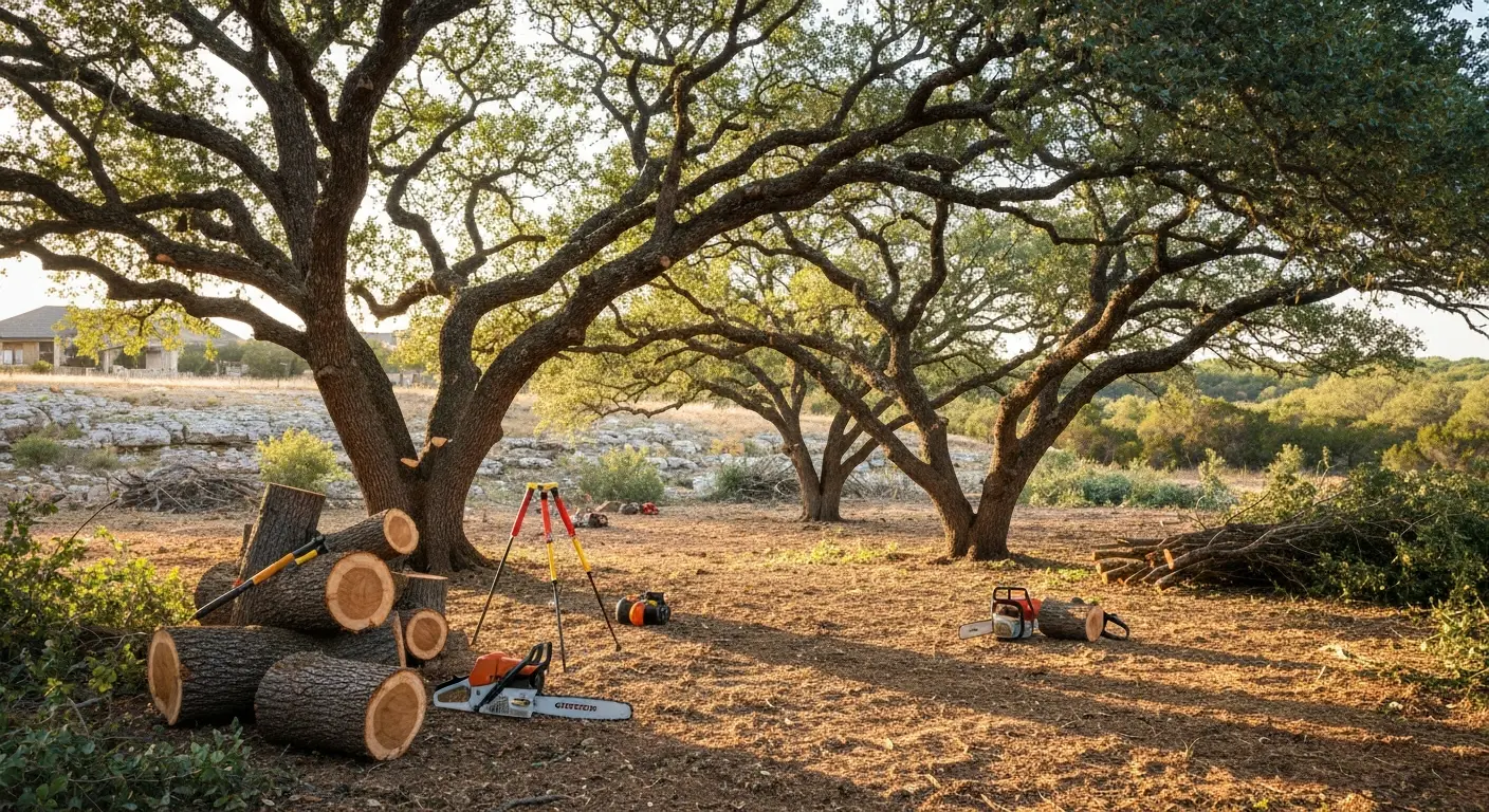 Native oak restoration
