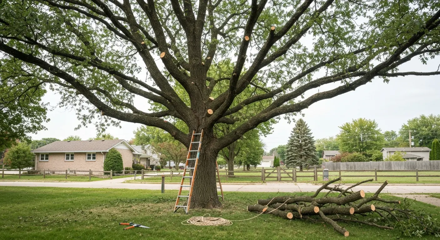 Tree trimming service