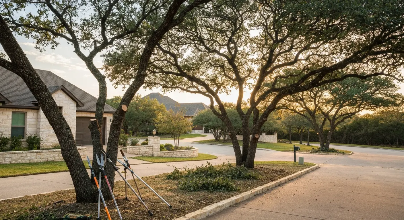 Tree trimming service