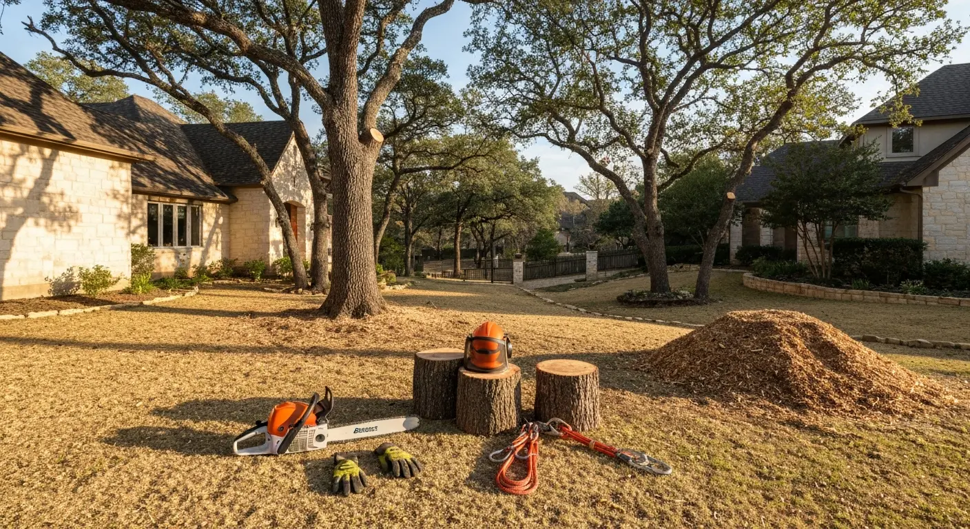 Tree removal service in Williamson County