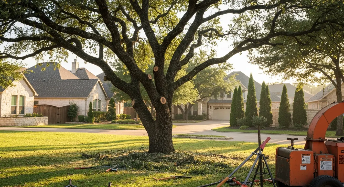 Tree trimming service