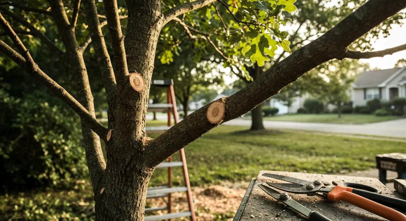 Strategic pruning for tree health