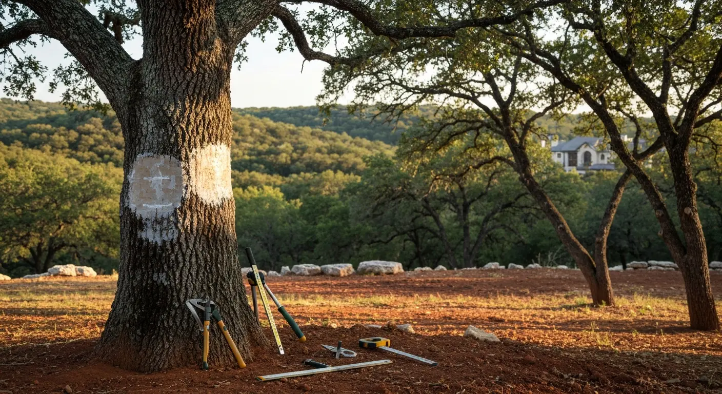 Oak wilt prevention in Central Texas