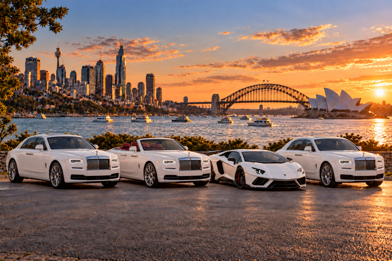 Royal wedding package vehicle line-up