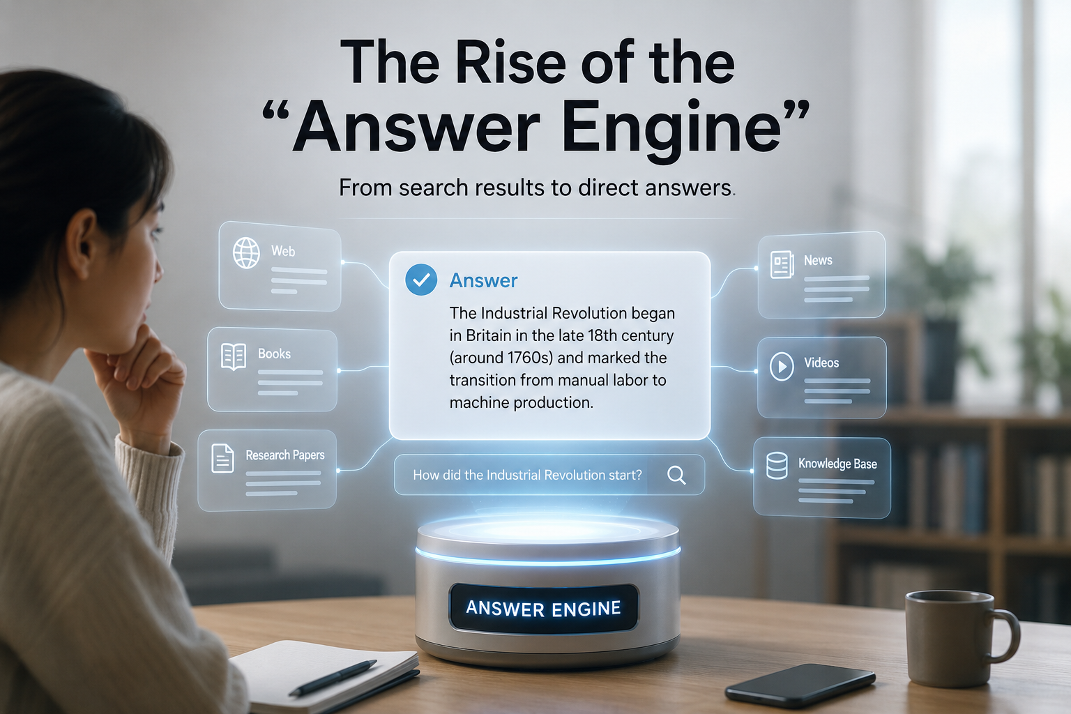 The Rise of Answer Engine The Rise of Answer Engine
