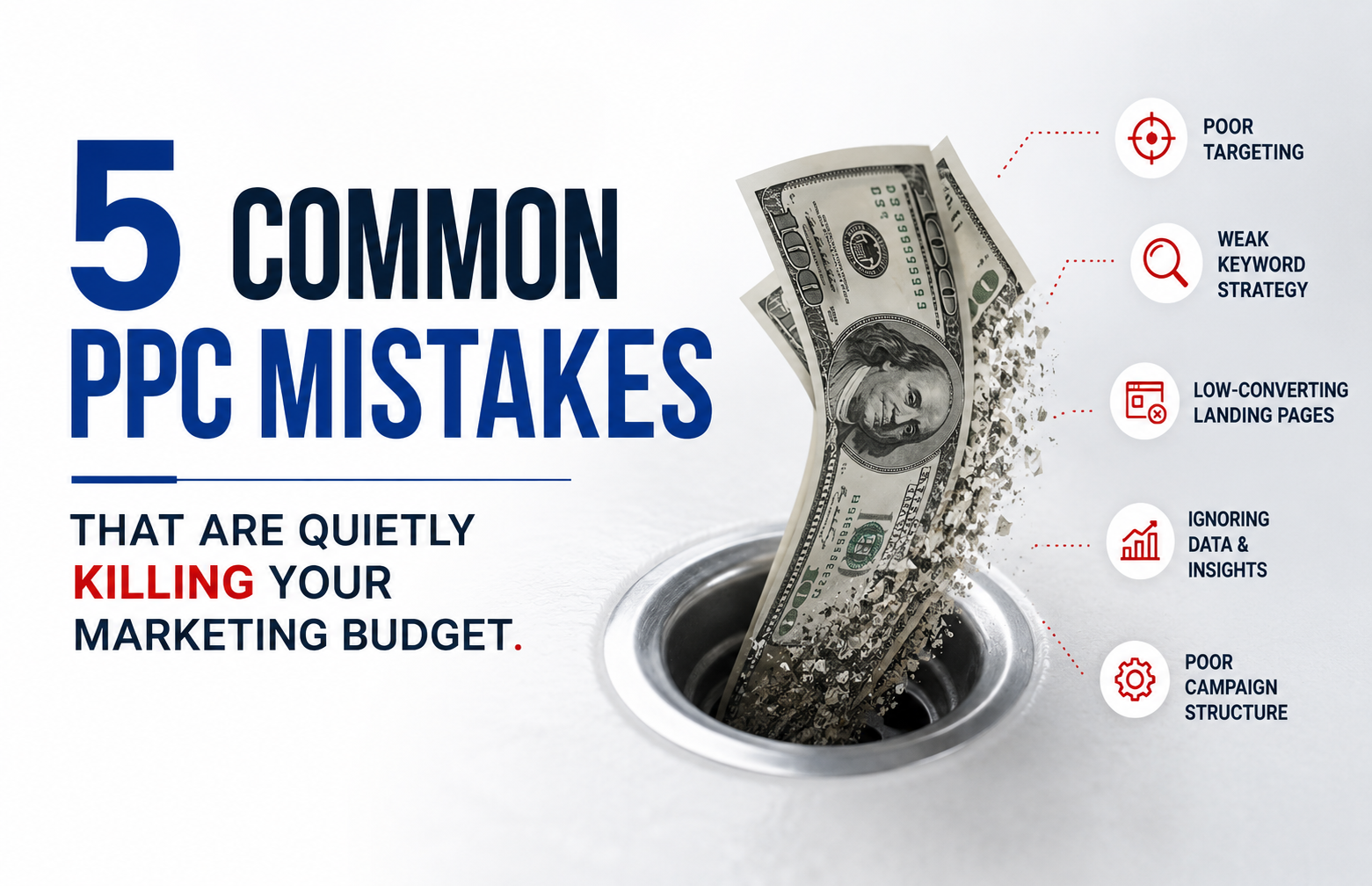 5 Common PPC Mistakes That Are Quietly Killing Your Marketing Budget