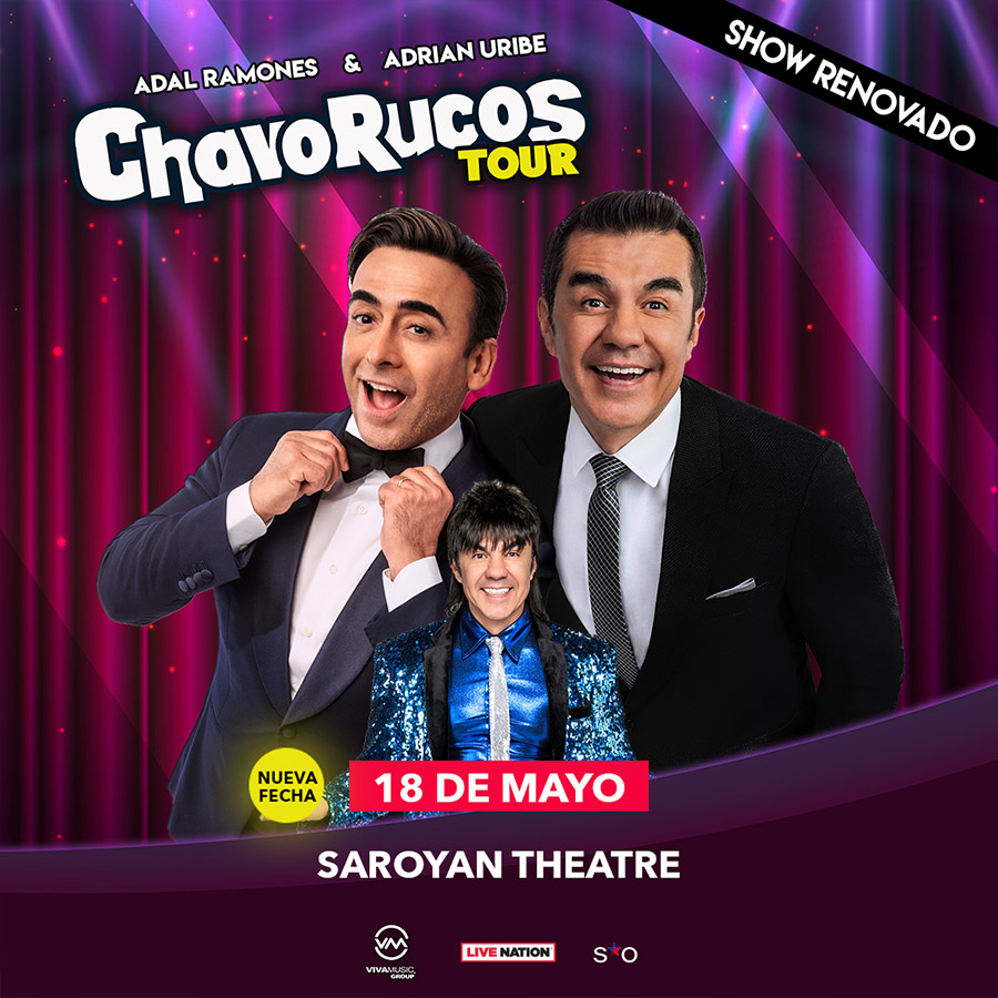 Adal Ramones & Adrian Uribe ChavosRucos TOUR