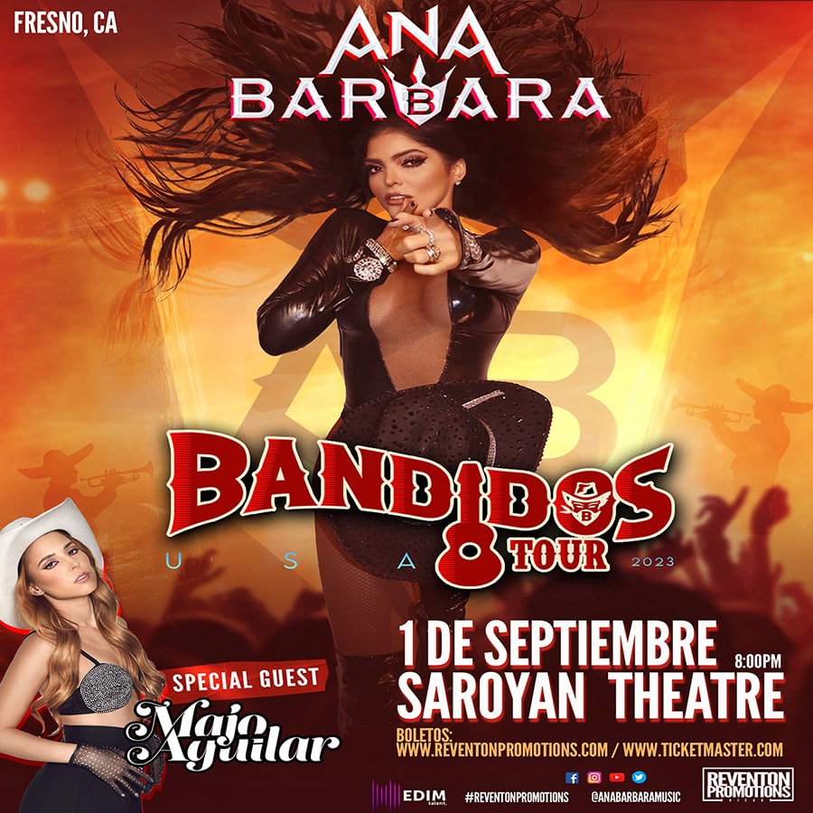 ANA BARBARA Bandidos Tour