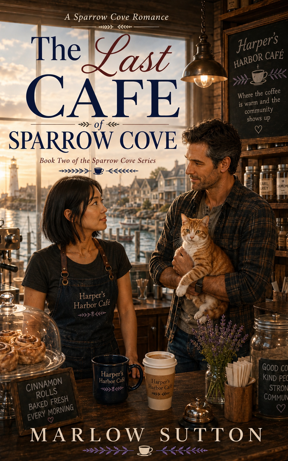 The Last Café of Sparrow Cove by Marlow Sutton