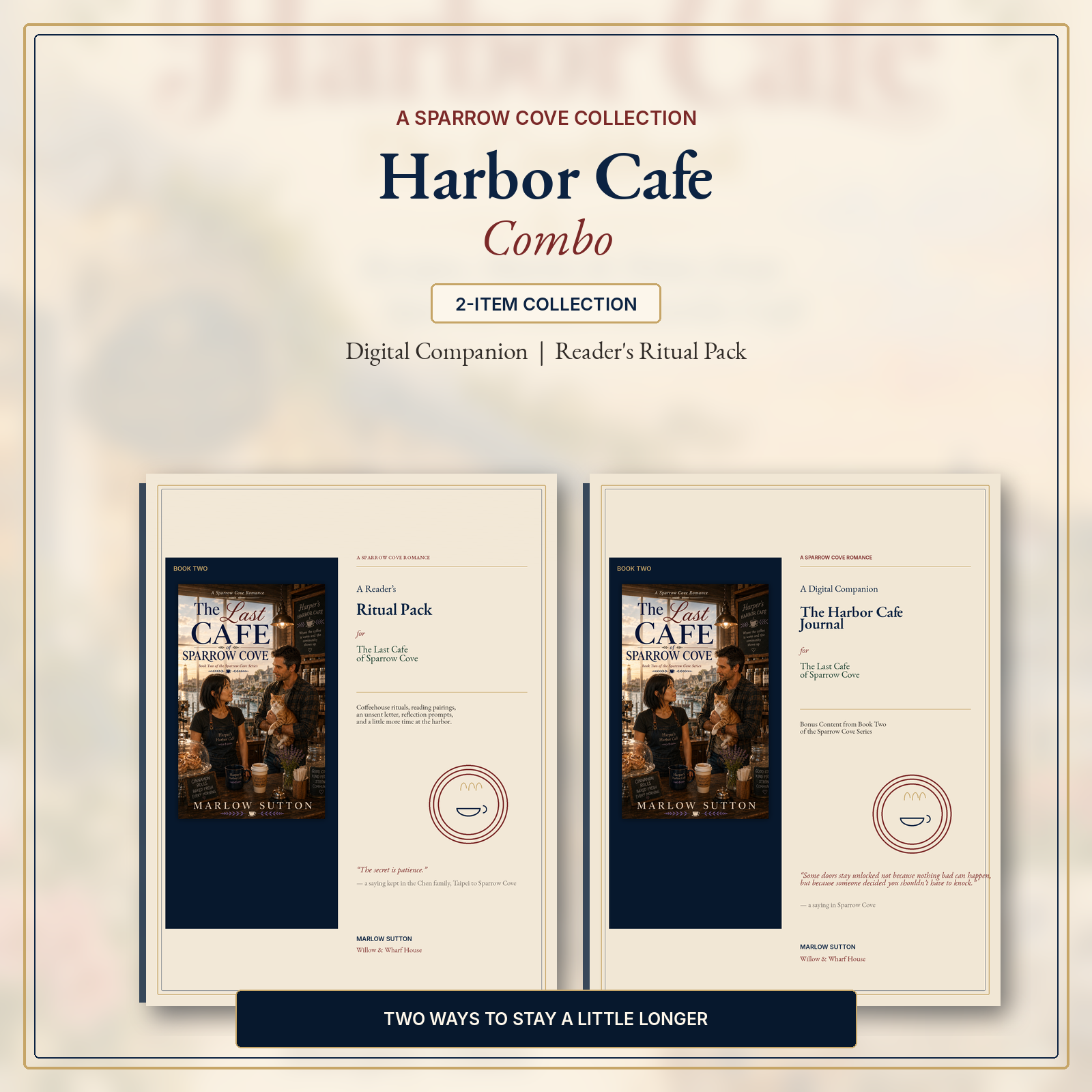 The Harbor Cafe Combo two item collection