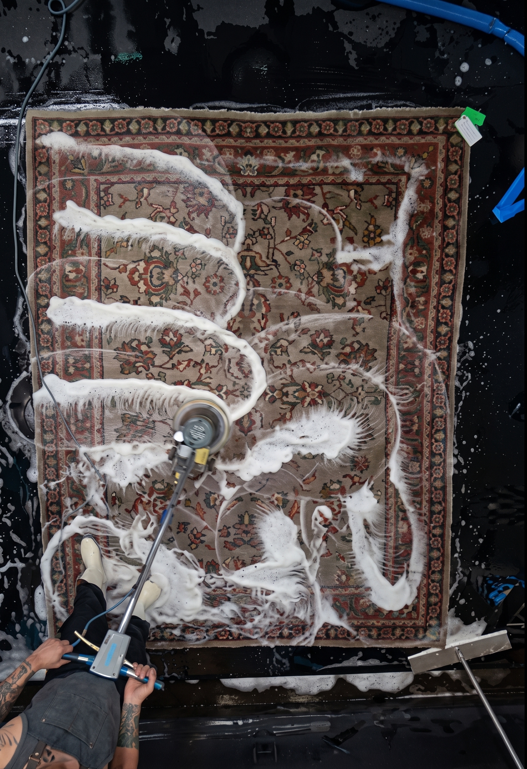 Rug i.q. 400 sq ft Wash Pit
