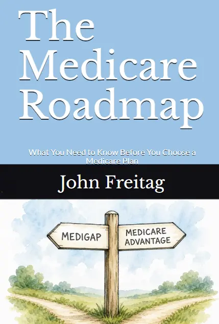 The Medicare Roadmap book cover by Freitag Family Insurance Agency