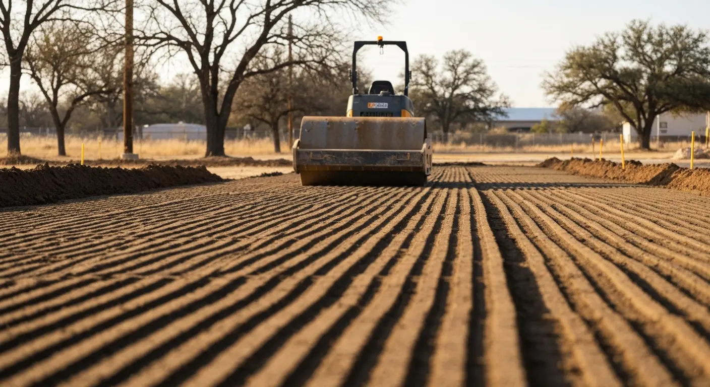 Fill and compaction work