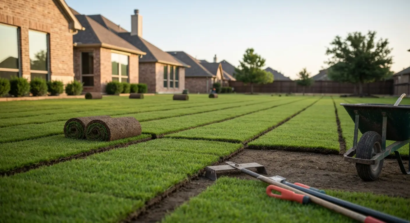 Full sod installation service