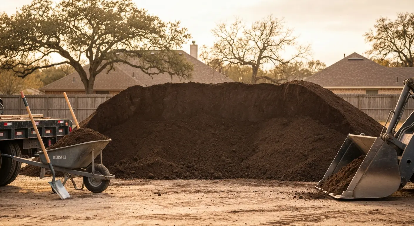 Bulk landscaping supplies delivery