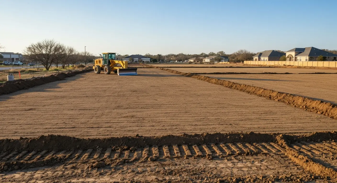 Site grading project