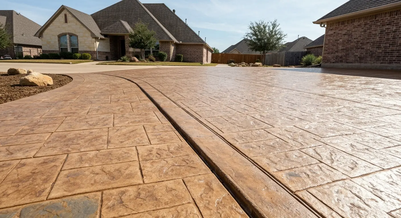 Driveway installation