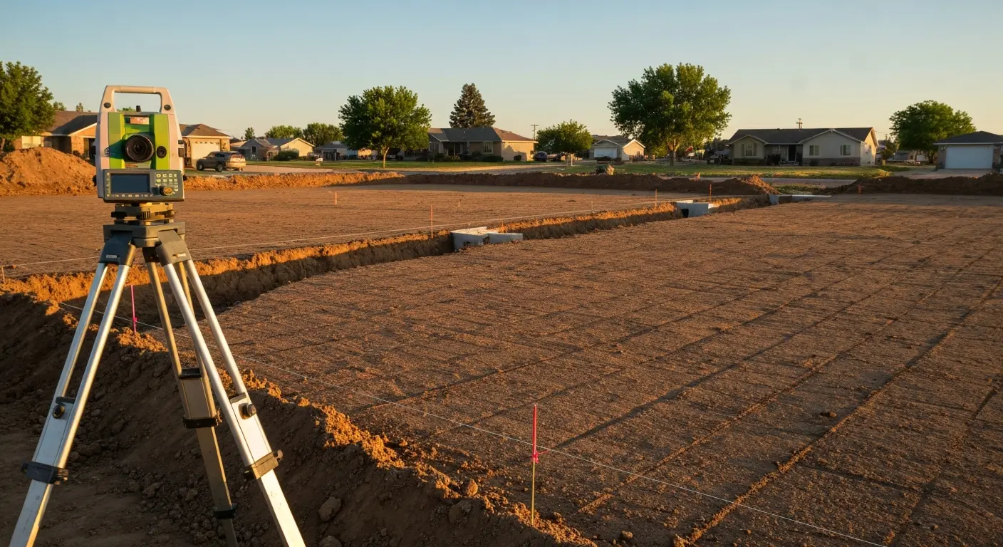 Site grading and land preparation