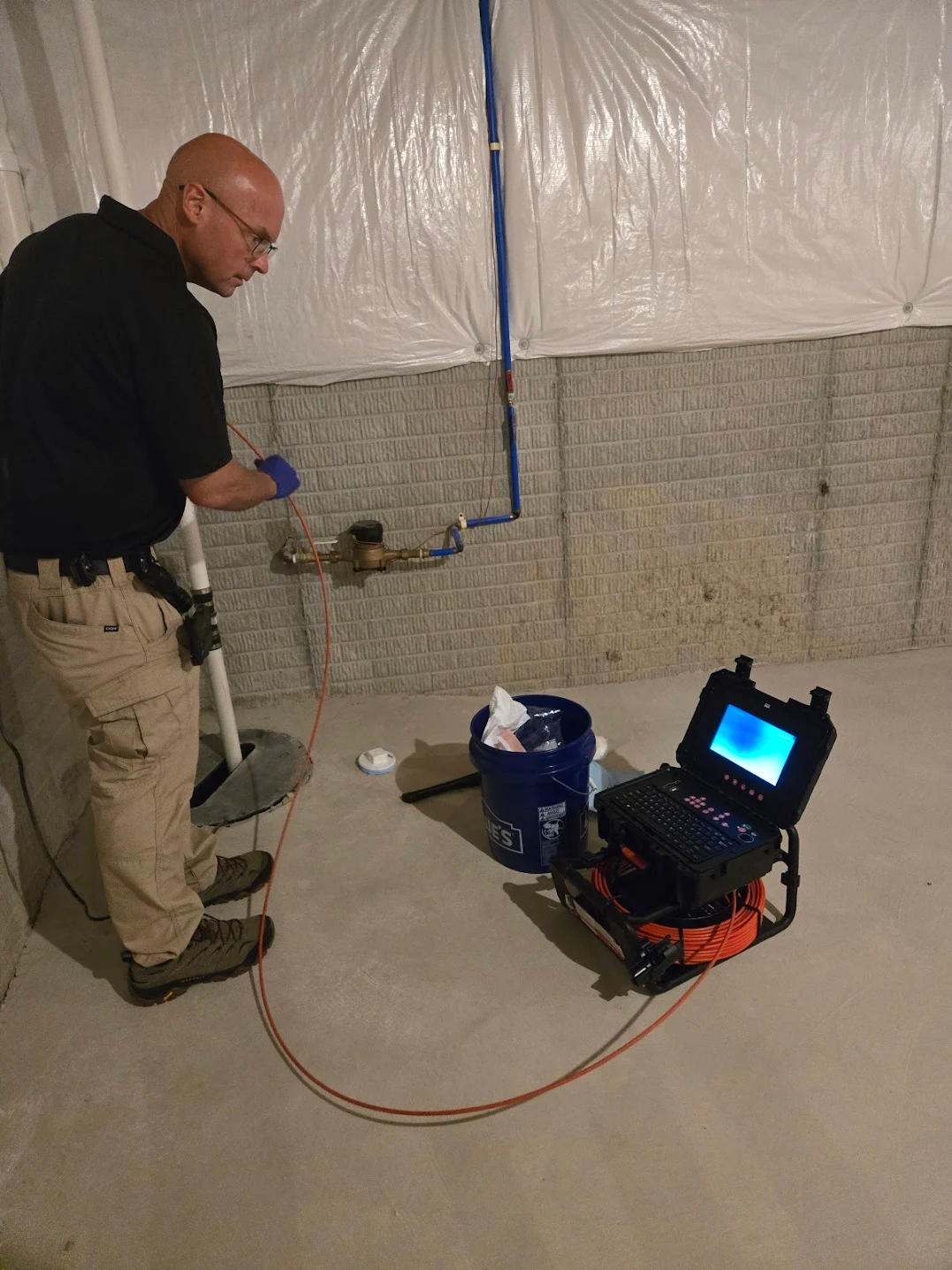 Sewer scope inspection Cleveland Ohio