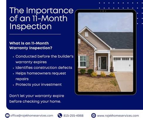 11th month warranty inspection Ohio