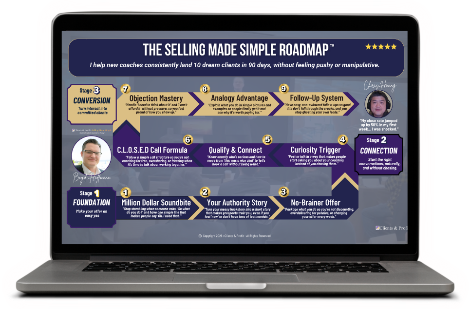 Selling Made Simple 9-Step Roadmap Overview