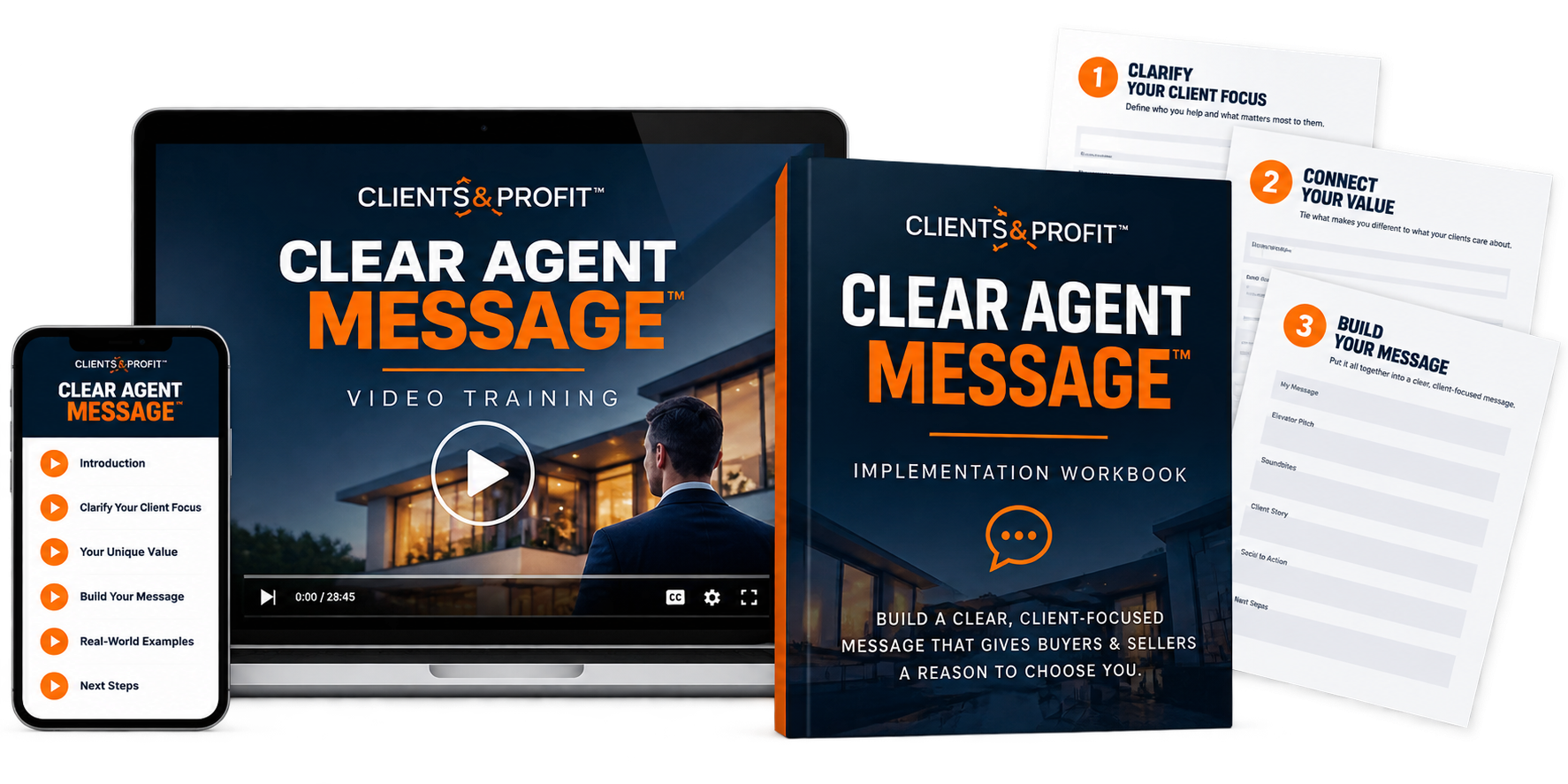 Clear Agent Message&trade; interactive AI coach for real estate agents