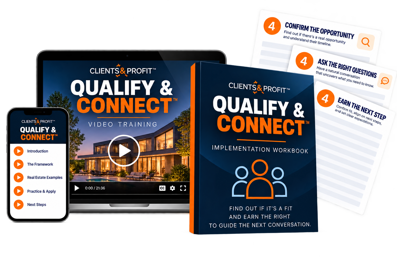 Qualify & Connect&trade; AI, a guided qualifying conversation builder for real estate agents