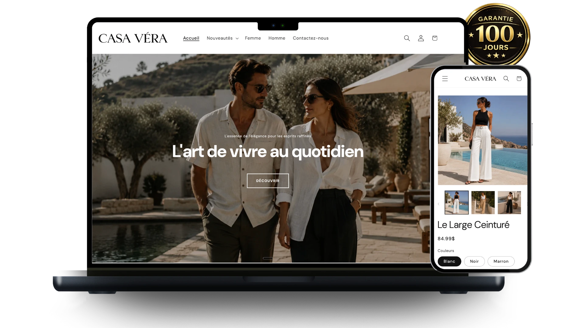 Kit Boutique — aperçu du produit