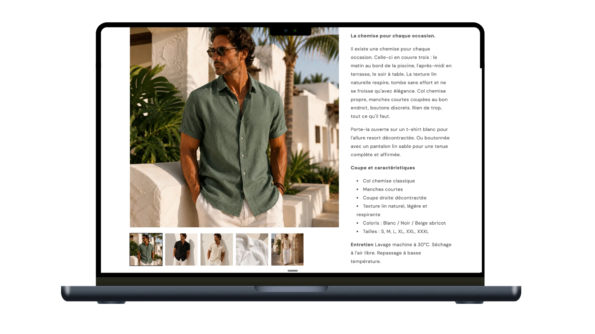 Mockup Descriptions de Produits Optimisées