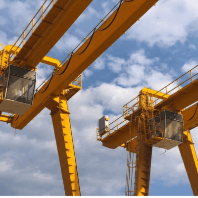 High risk bridge and gantry crane