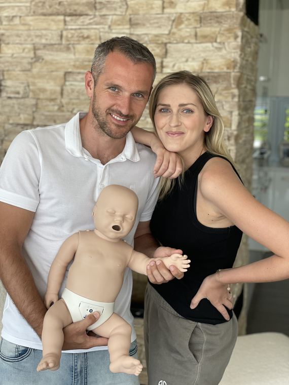 Zorka Hejdová na soukromém kurzu první pomoci