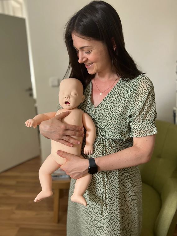 Karolína Fourová na soukromém kurzu první pomoci