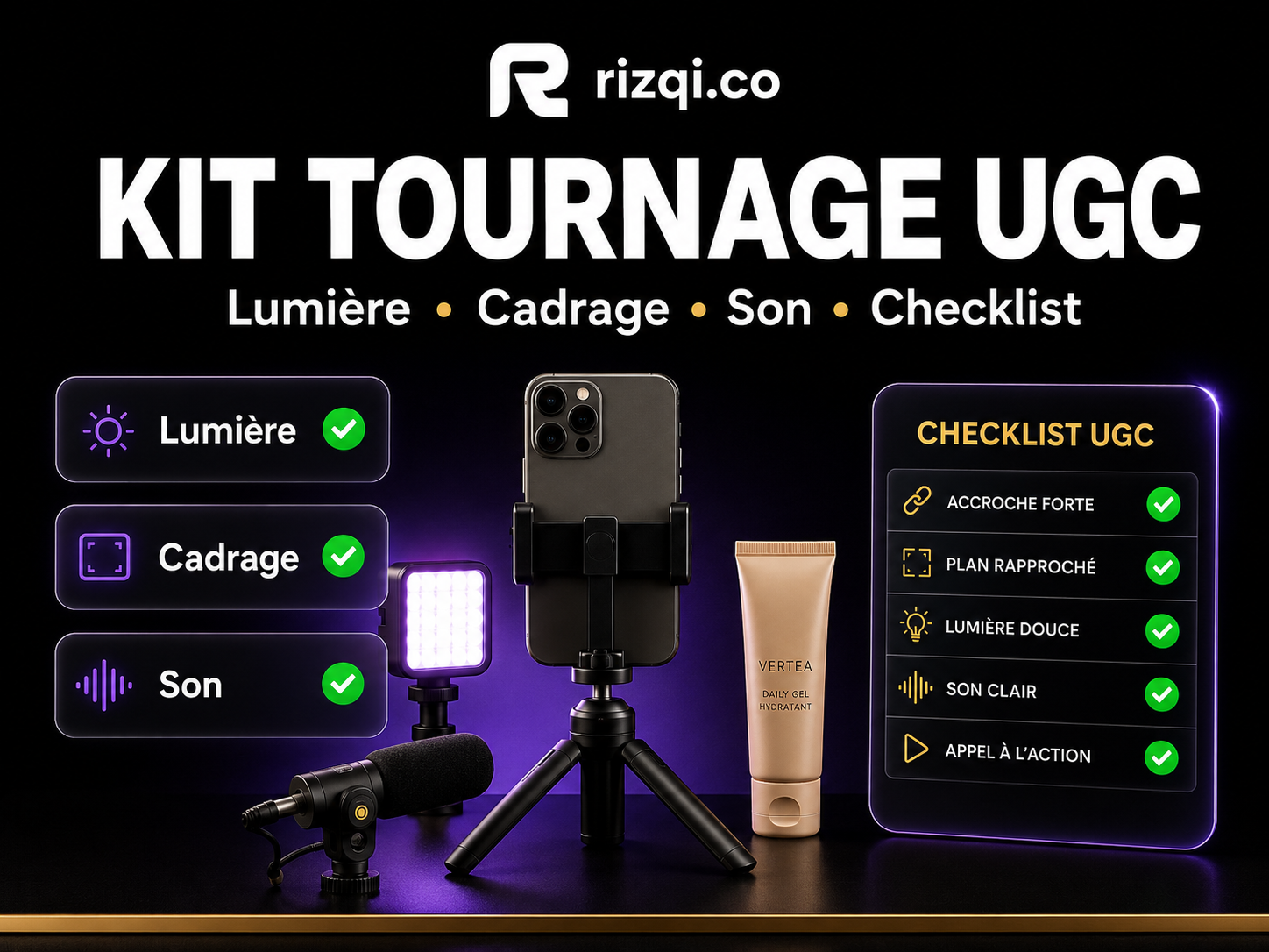 Bonus 3 — Kit tournage
