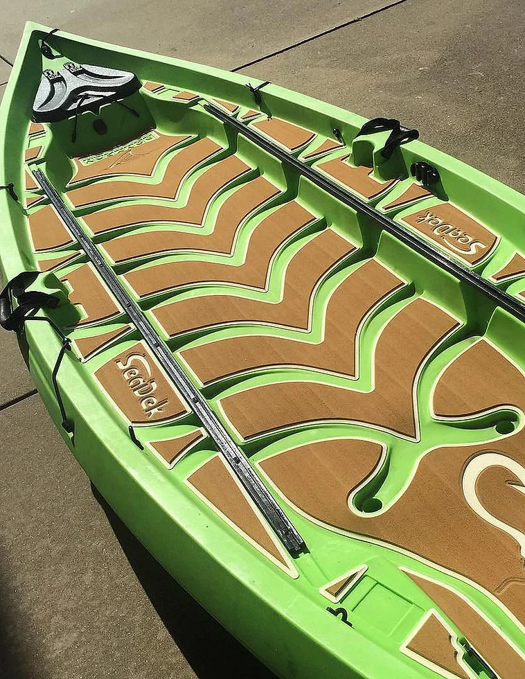 Réalisation tapis SeaDek ponton