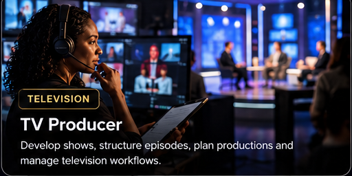 TV Producer — OnStagePLUS Creator Academy