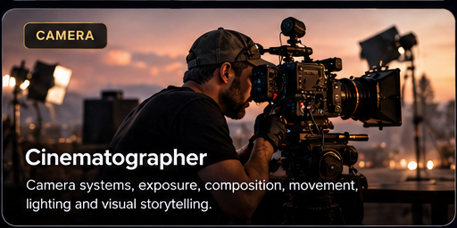 Cinematographer — OnStagePLUS Creator Academy