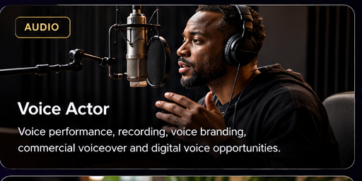 Voice Actor — OnStagePLUS Creator Academy